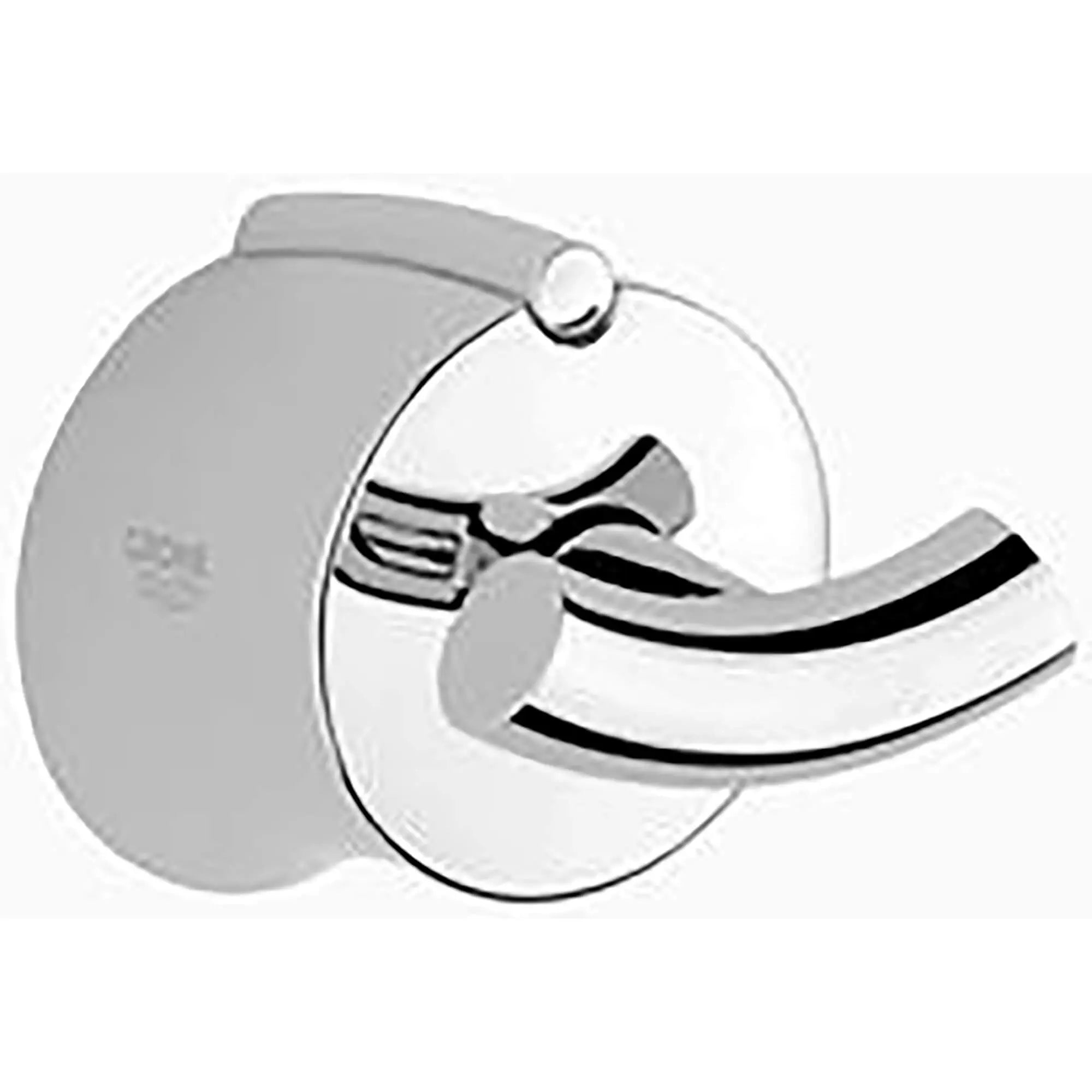 Tenso Patère Murale // BRUSHED NICKEL INFINITYFINISH // 15802_40295EN0-Tenso-Robe_Hook_0_CDNwebp.webp