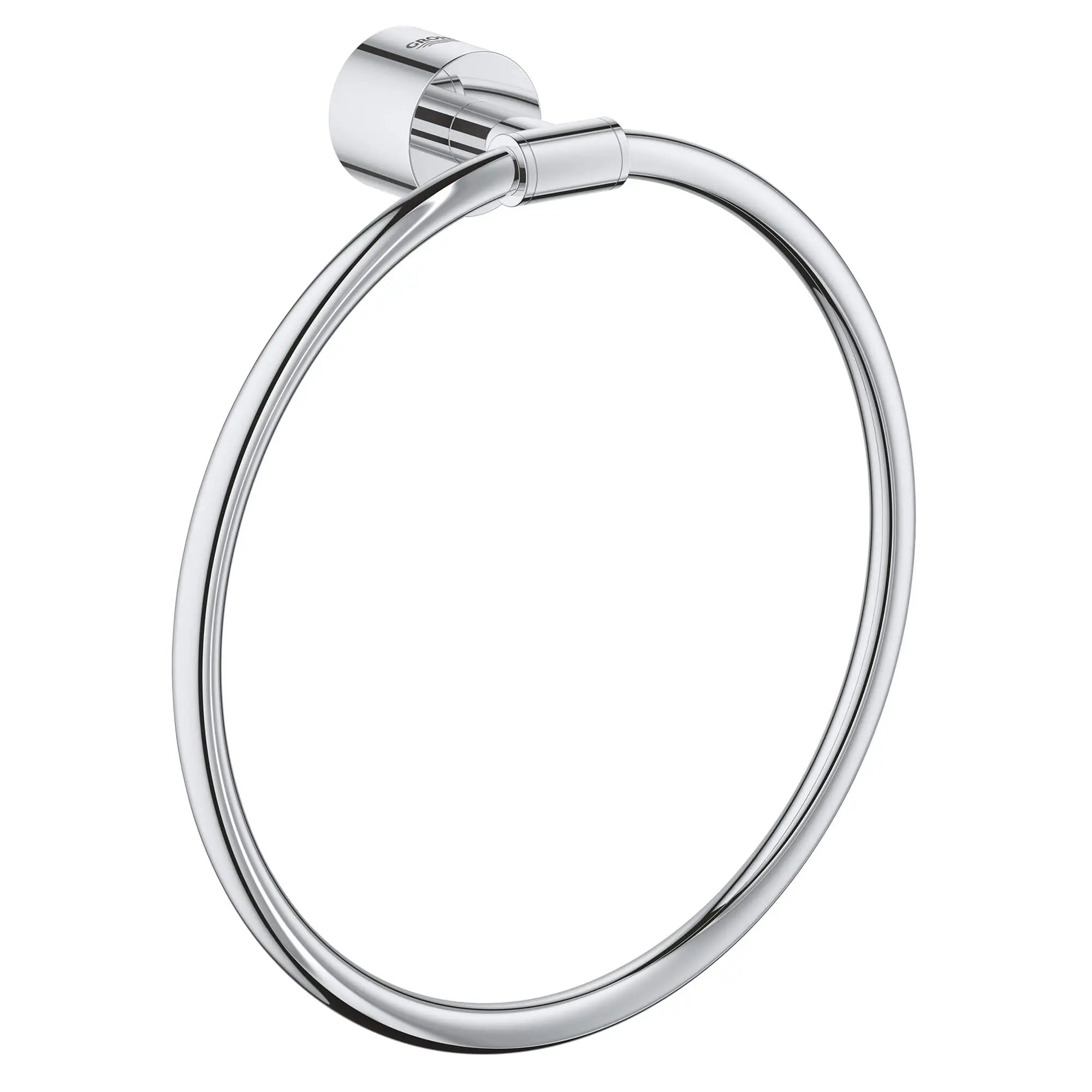Anneau de 8 po // CHROME STARLIGHT GROHE // 15811_40307003-atrio-towel-ring-starlight-chrome_0_CDNwebp.webp