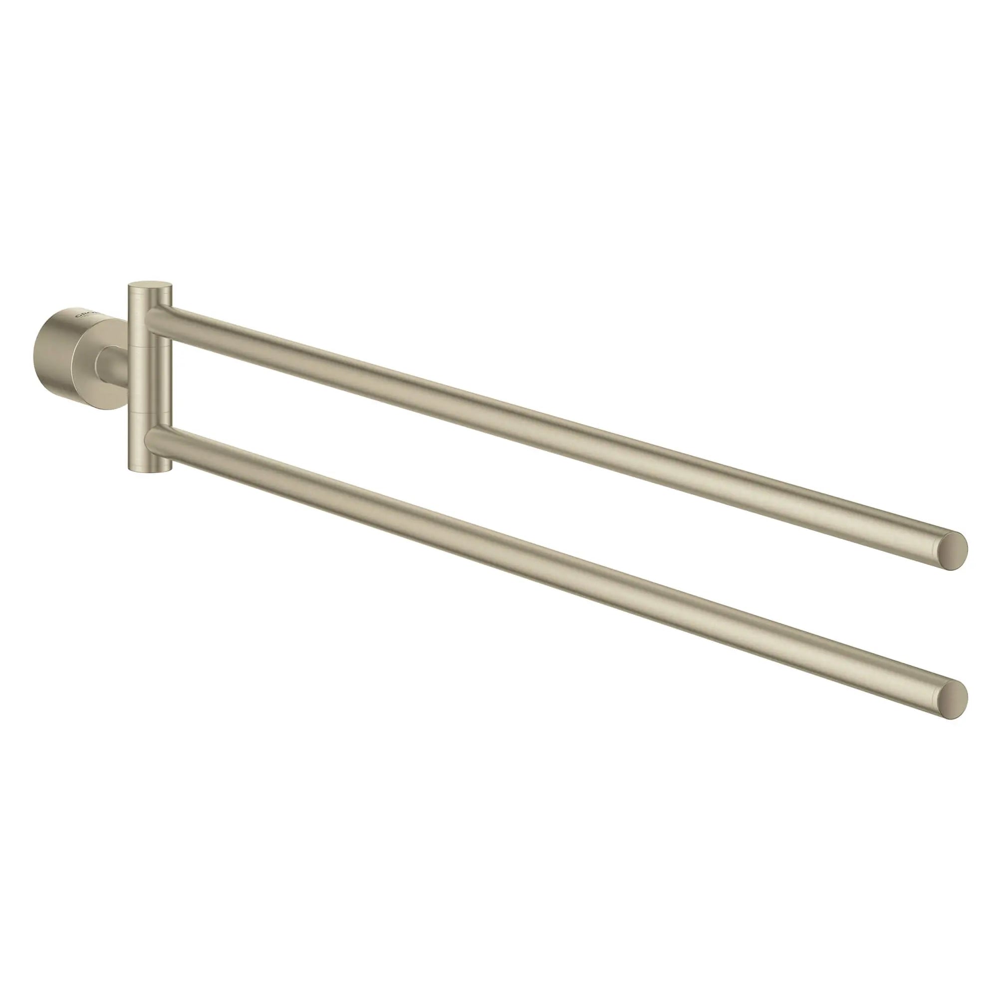 Porte-serviettes à deux branches de 18 po // NICKEL BROSSÉ INFINITYFINISH // 15818_40308en3-atrio-towel-bar-brushed-nickel-infinityfinish_0_CDNwebp.webp