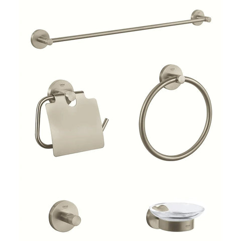 Ensemble d'accessoires - Nickel brossé InfinityFinish