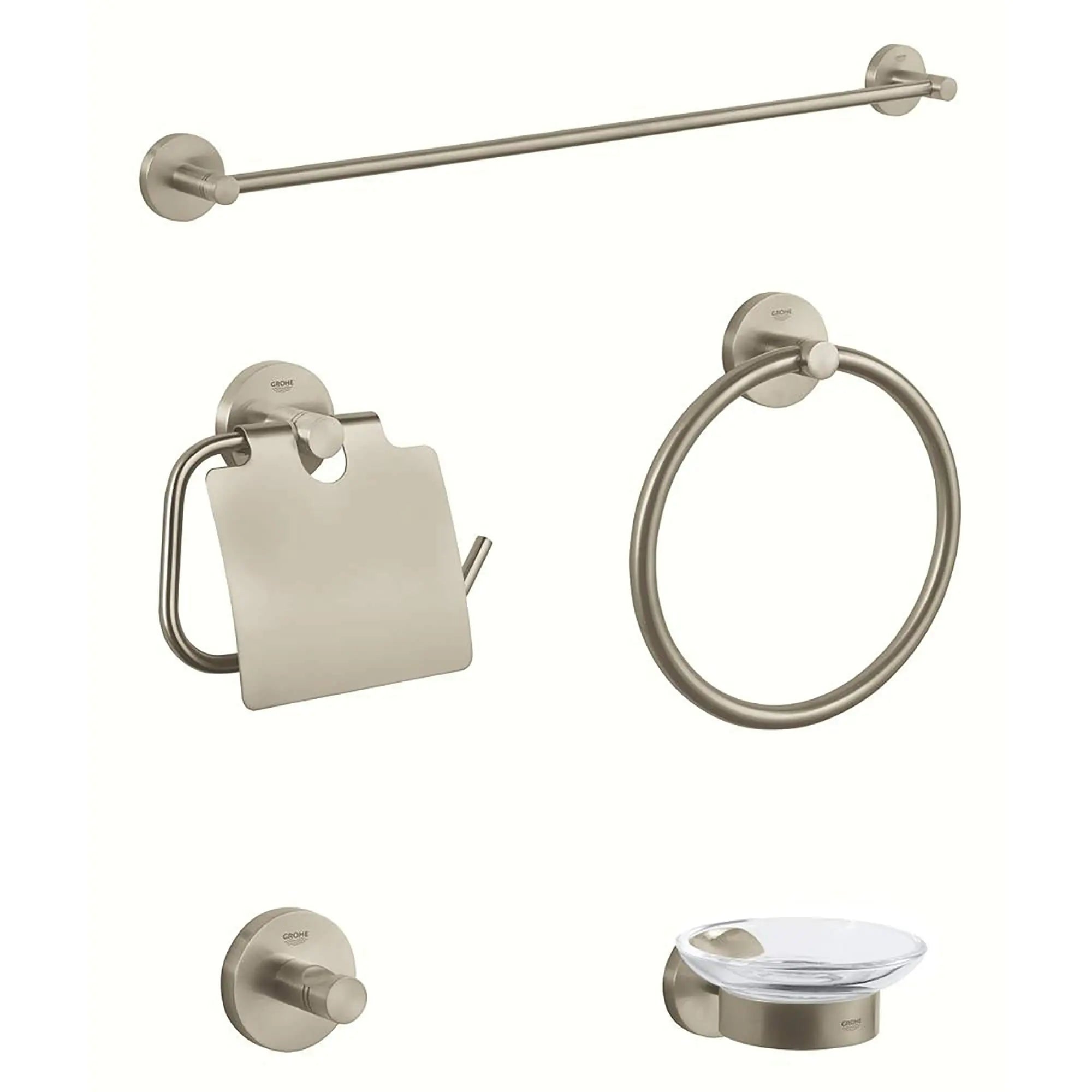 Ensemble d'accessoires // NICKEL BROSSÉ INFINITYFINISH // 15845_40344EN0-Essentials-Accessory_Set_0_CDNwebp.webp
