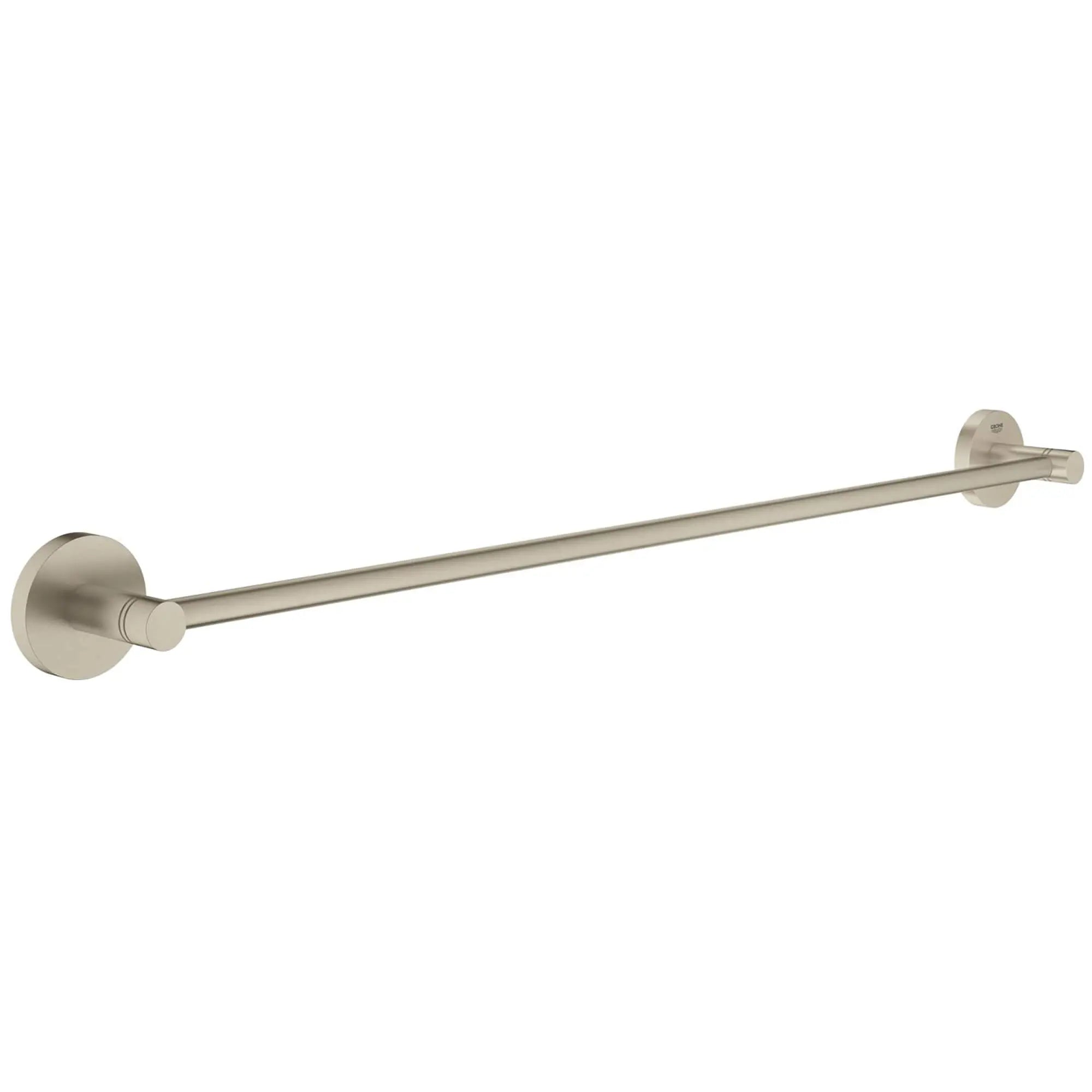 Porte-serviettes de bain // NICKEL BROSSÉ INFINITYFINISH // 15863_40366EN0-Essentials-Towel_Rail_0_CDNwebp.webp