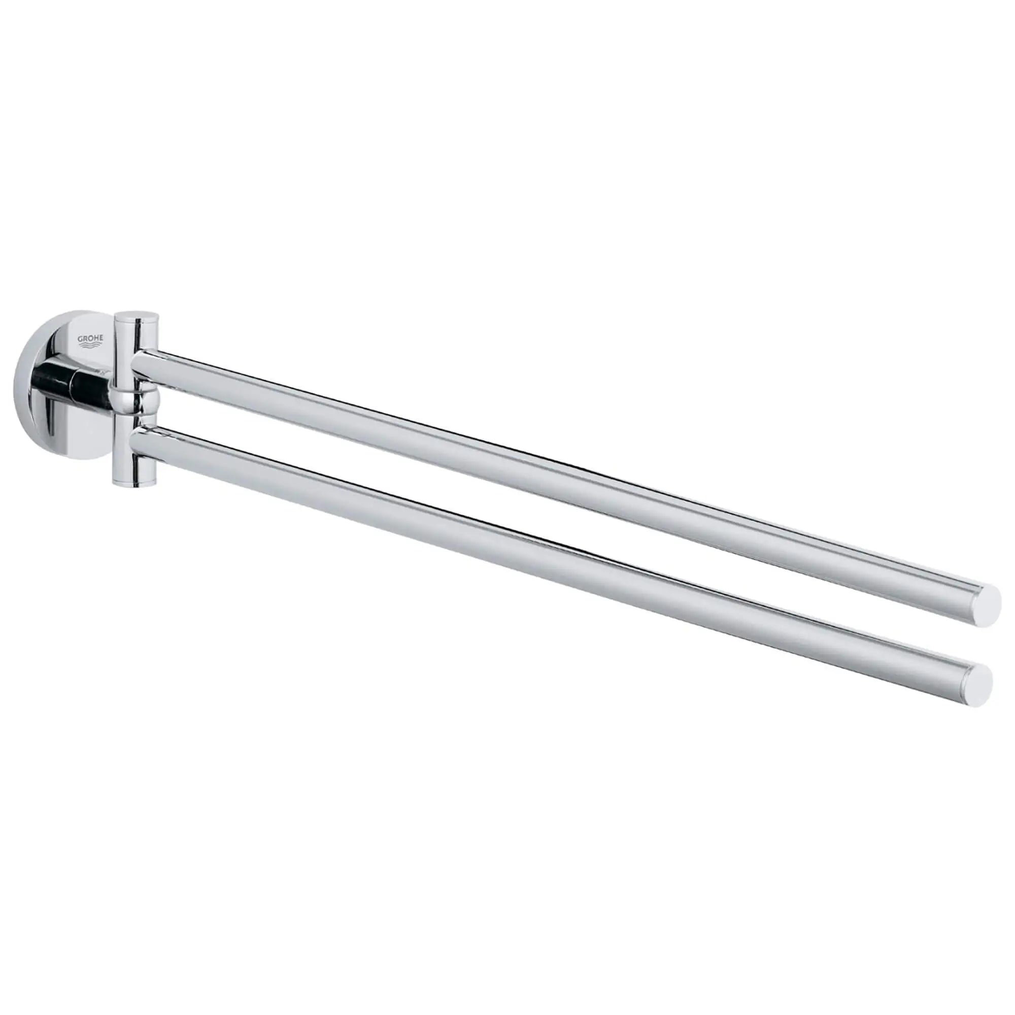 Porte-serviettes // CHROME STARLIGHT GROHE // 15876_40371000-Essentials-Towel_Bar_0_CDNwebp.webp