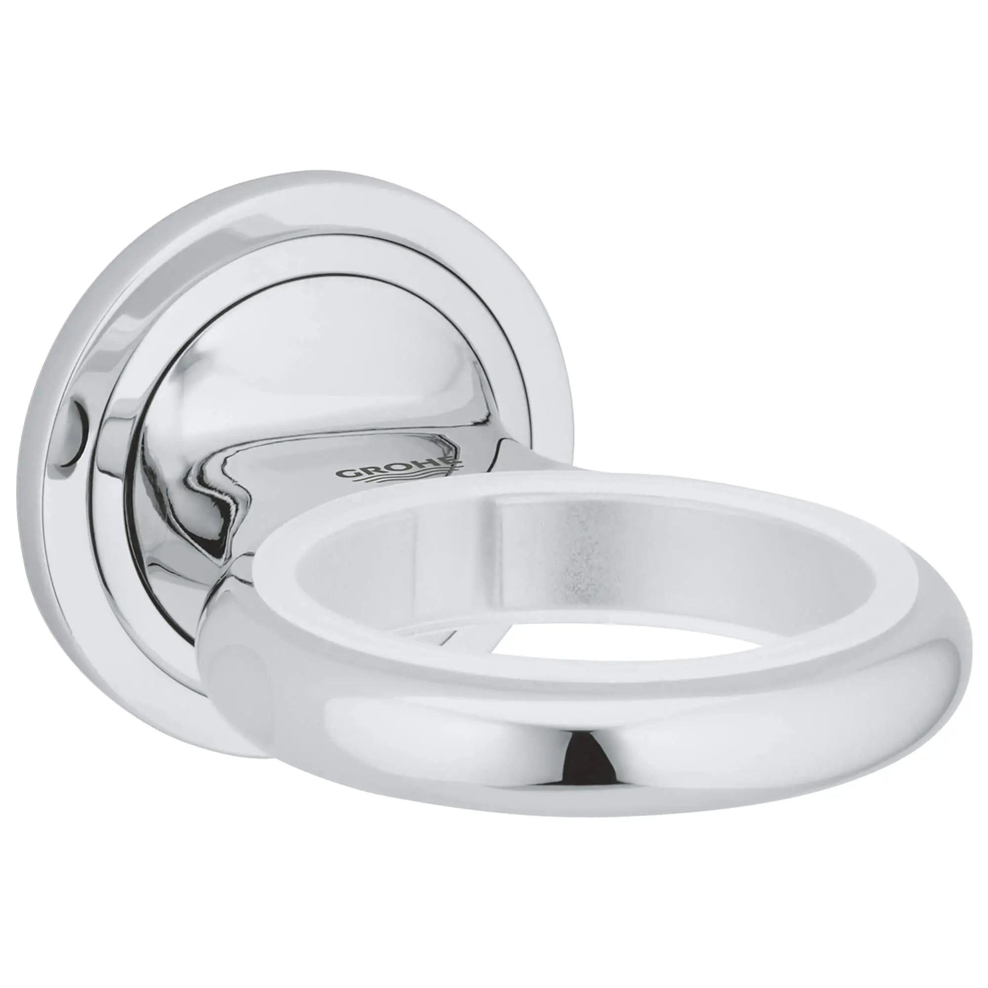 Support verre a dent ou porte savon // CHROME STARLIGHT GROHE // 15882_40376000-Veris-Holder_0_CDNwebp.webp