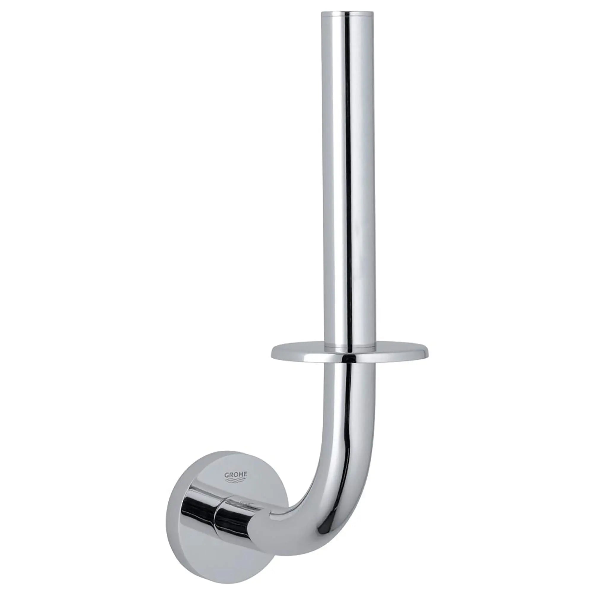 Support pour papier hygiénique en réserve Essentials // CHROME STARLIGHT GROHE // 15899_40385000-Essentials-Spare_Toilet_Paper_Holder_0_CDNwebp.webp