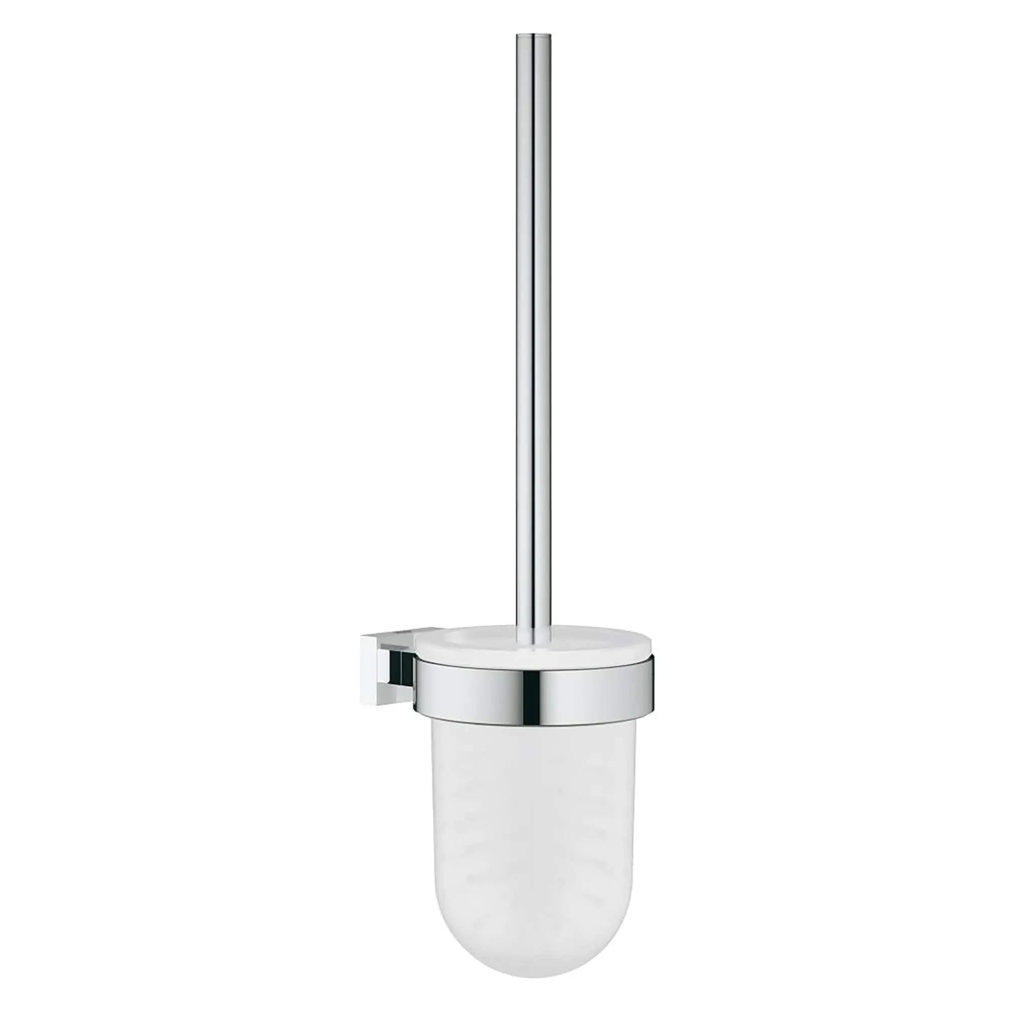 Porte-balai de WC // CHROME STARLIGHT GROHE // 15993_40513000-Essentials_Cube-Toilet_Brush_Set_0_CDNwebp.webp