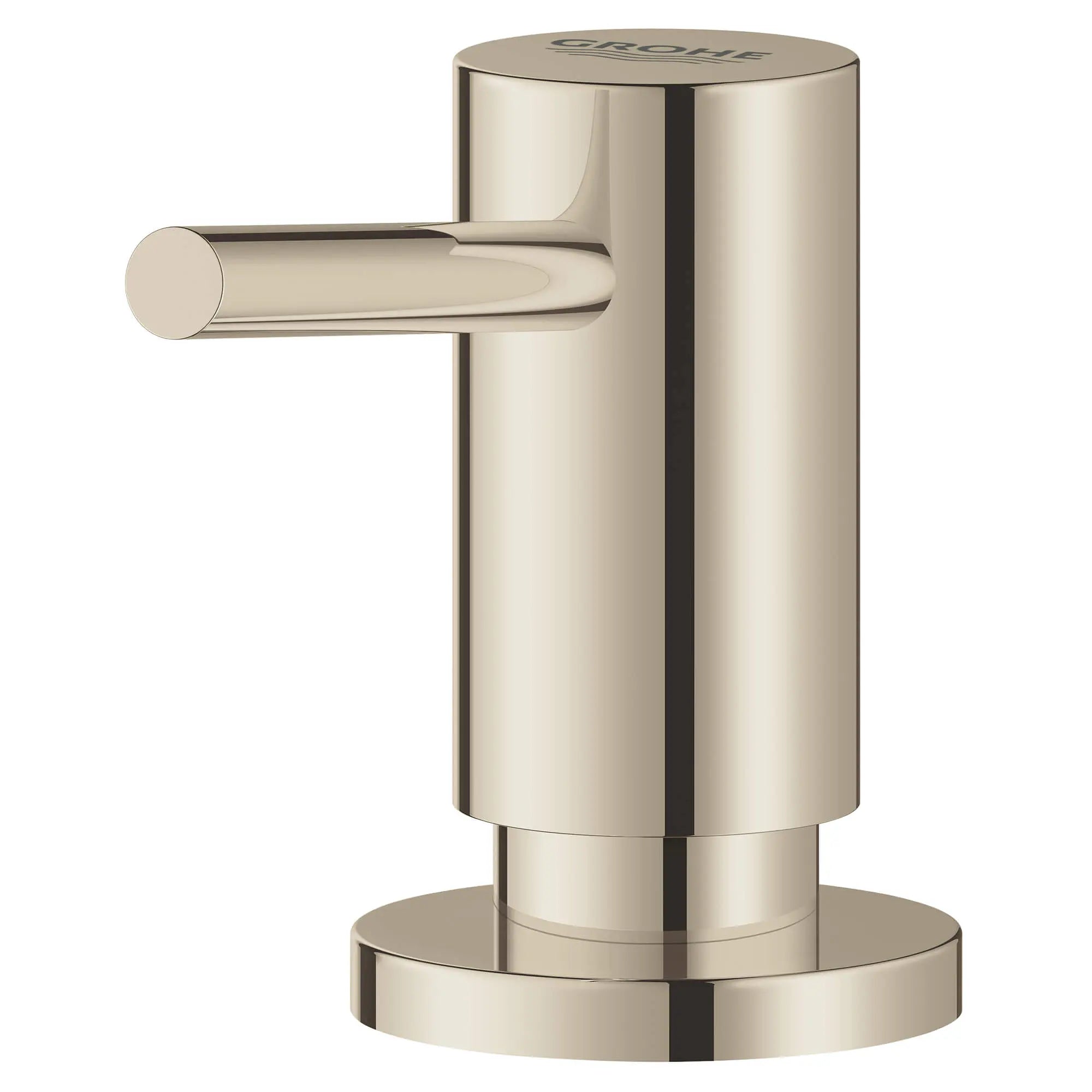 Distributeur de savon liquide Cosmopolitan // NICKEL POLI  INFINITYFINISH // 16001_40535be0-cosmopolitan-soap-dispenser-polished-nickel-2_0_CDNwebp.webp