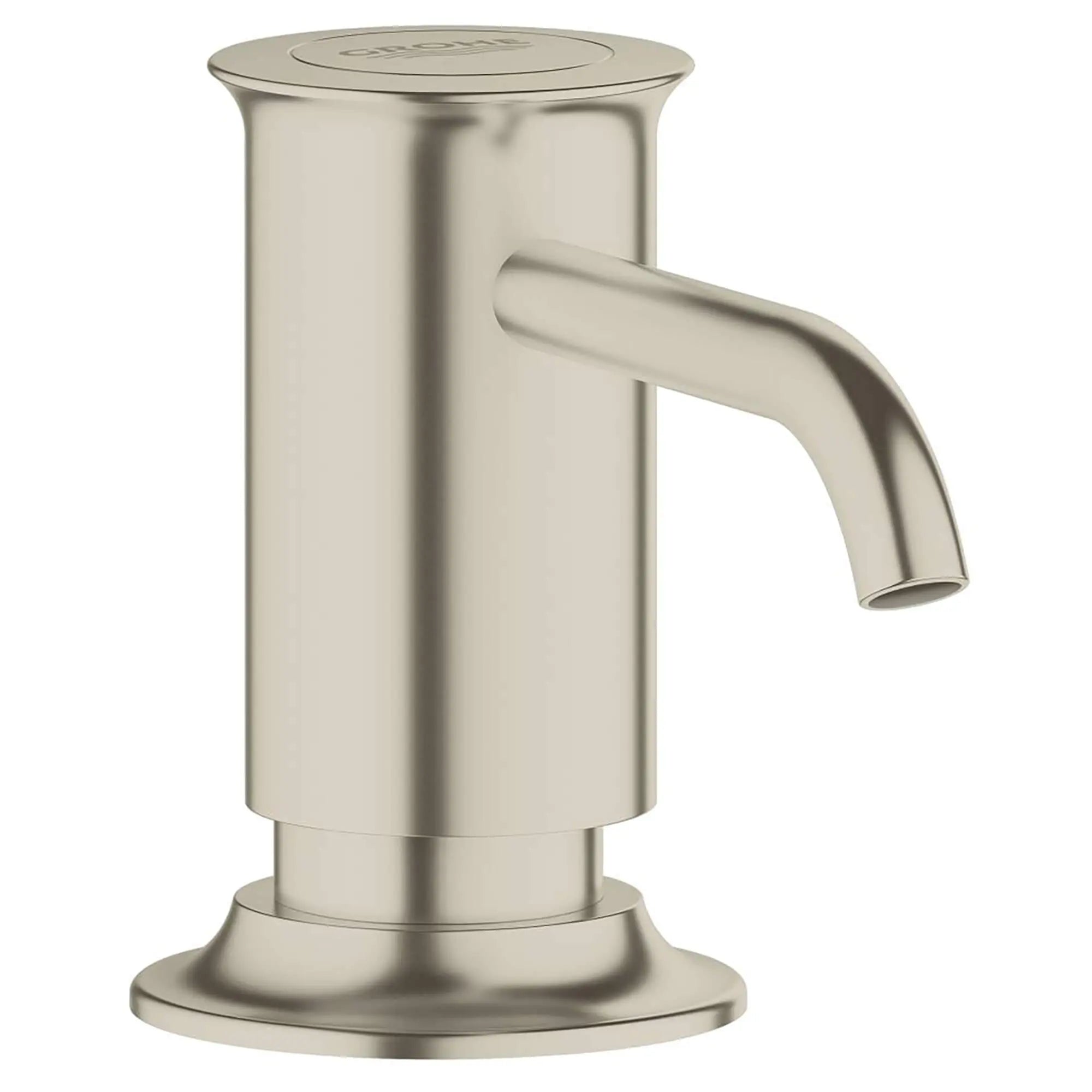 Distributeur de savon liquide Authentic // NICKEL BROSSÉ INFINITYFINISH // 16011_40537EN0-Authentic_Soap_Dispenser_0_CDNwebp.webp