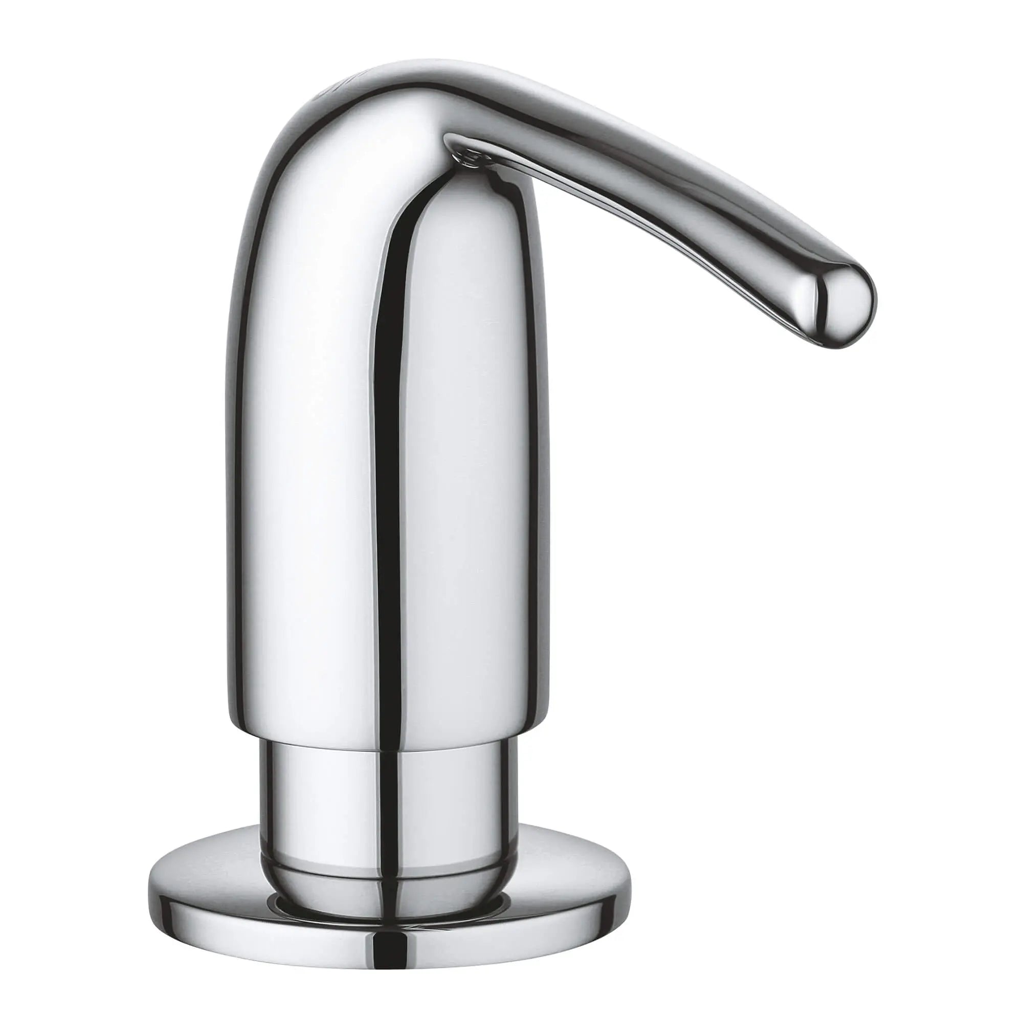 Distributeur de savon liquide Zedra // CHROME STARLIGHT GROHE // 16023_40553000-ladylux-zedra-soap-dispenser-starlight-chrome_0_CDNwebp.webp