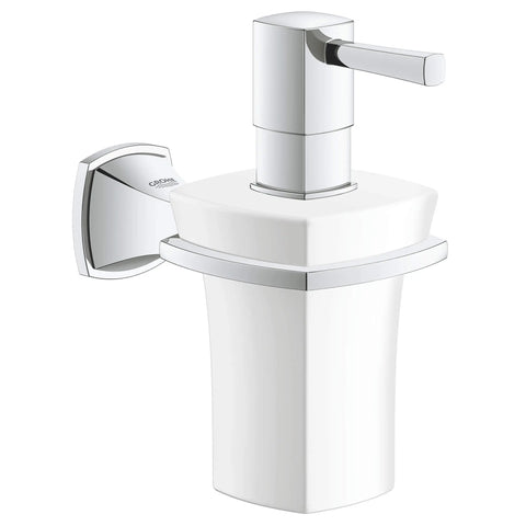 Distributeur en céramique pour savon avec support - Chrome StarLight GROHE