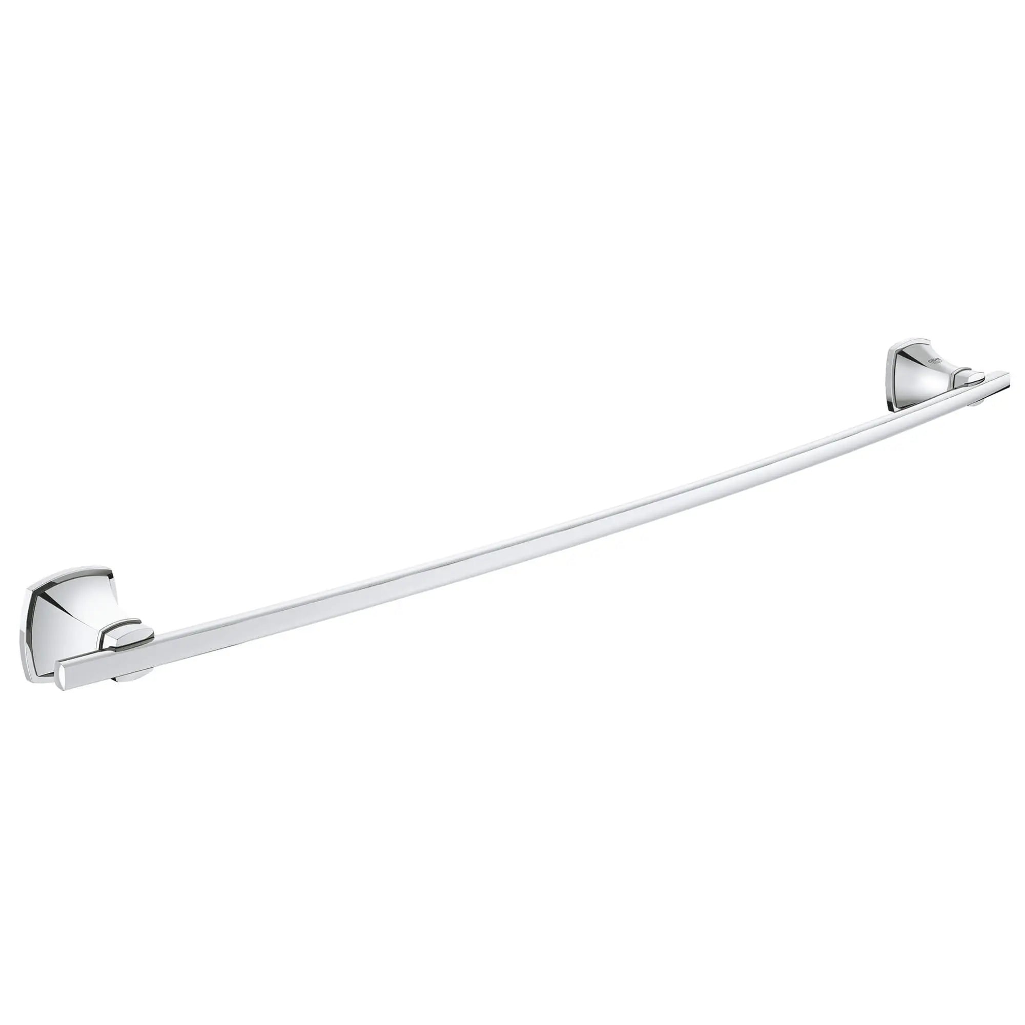 Porte-serviette de 24 po // CHROME STARLIGHT GROHE // 16054_40629000-grandera-towel-rail-starlight-chrome_0_CDNwebp.webp