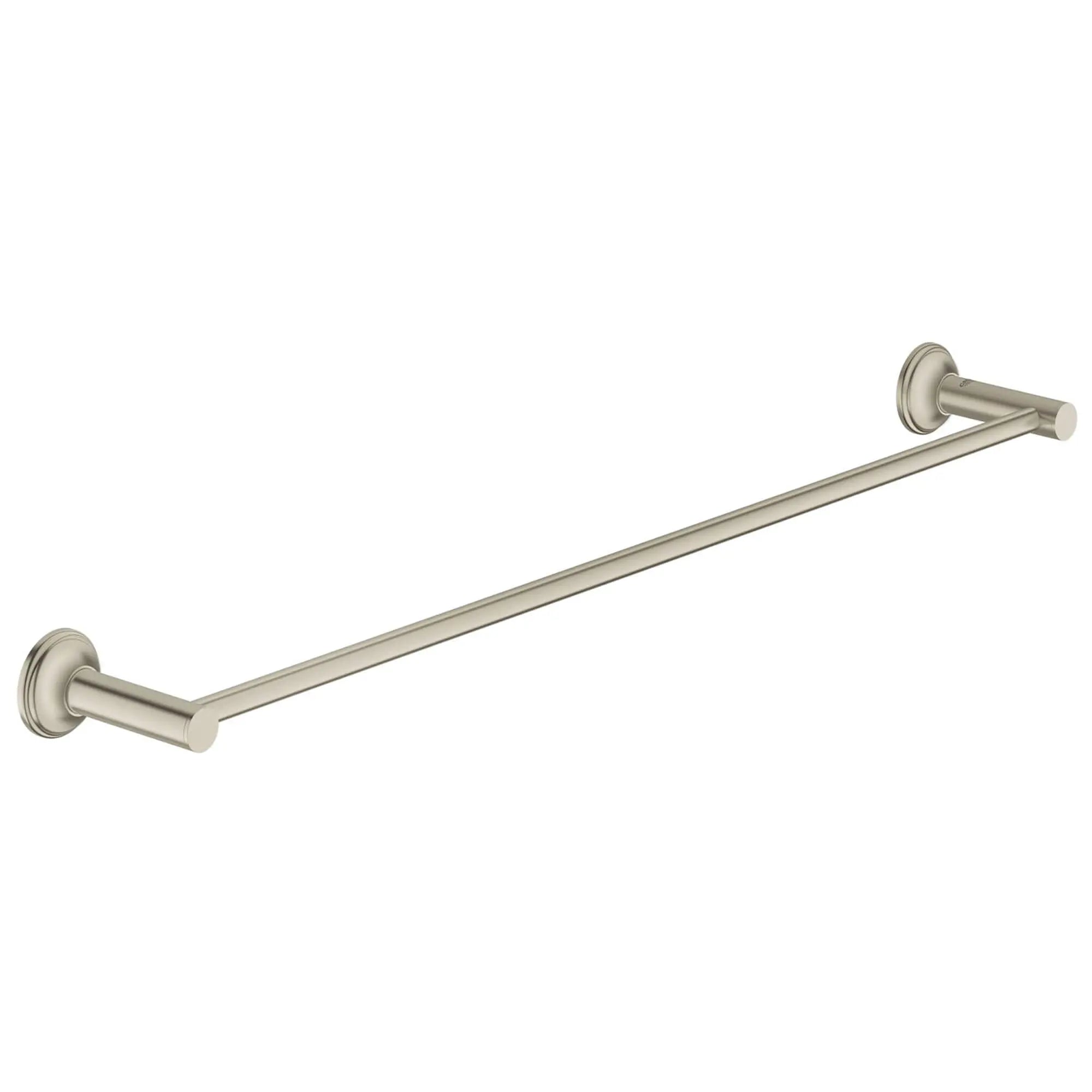 Porte-serviettes // NICKEL BROSSÉ INFINITYFINISH // 16064_40653EN0-Essentials_Authentic-Towel_Bar_0_CDNwebp.webp