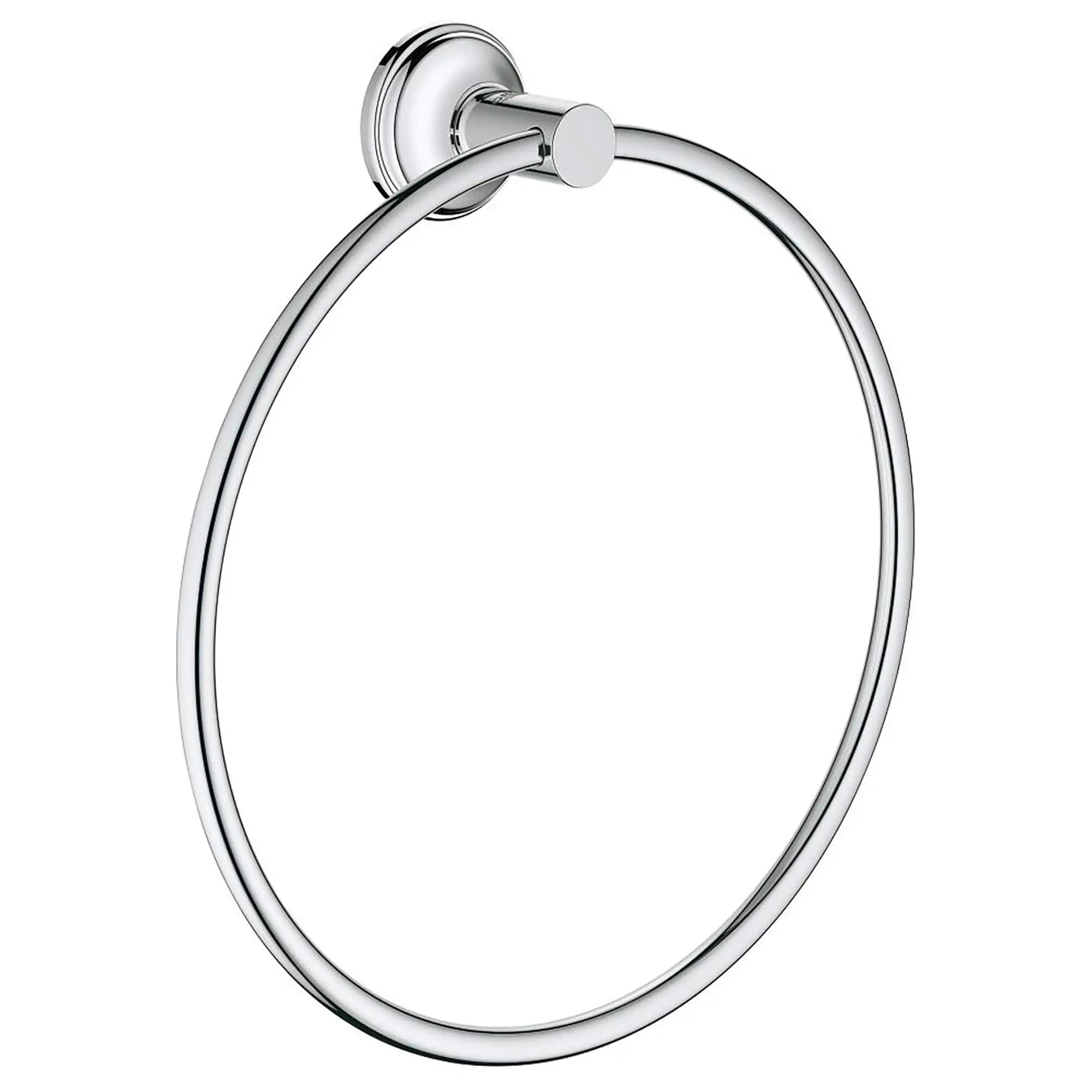 Porte-serviettes // CHROME STARLIGHT GROHE // 16069_40655000-Essentials_Authentic-Towel_Ring_0_CDNwebp.webp