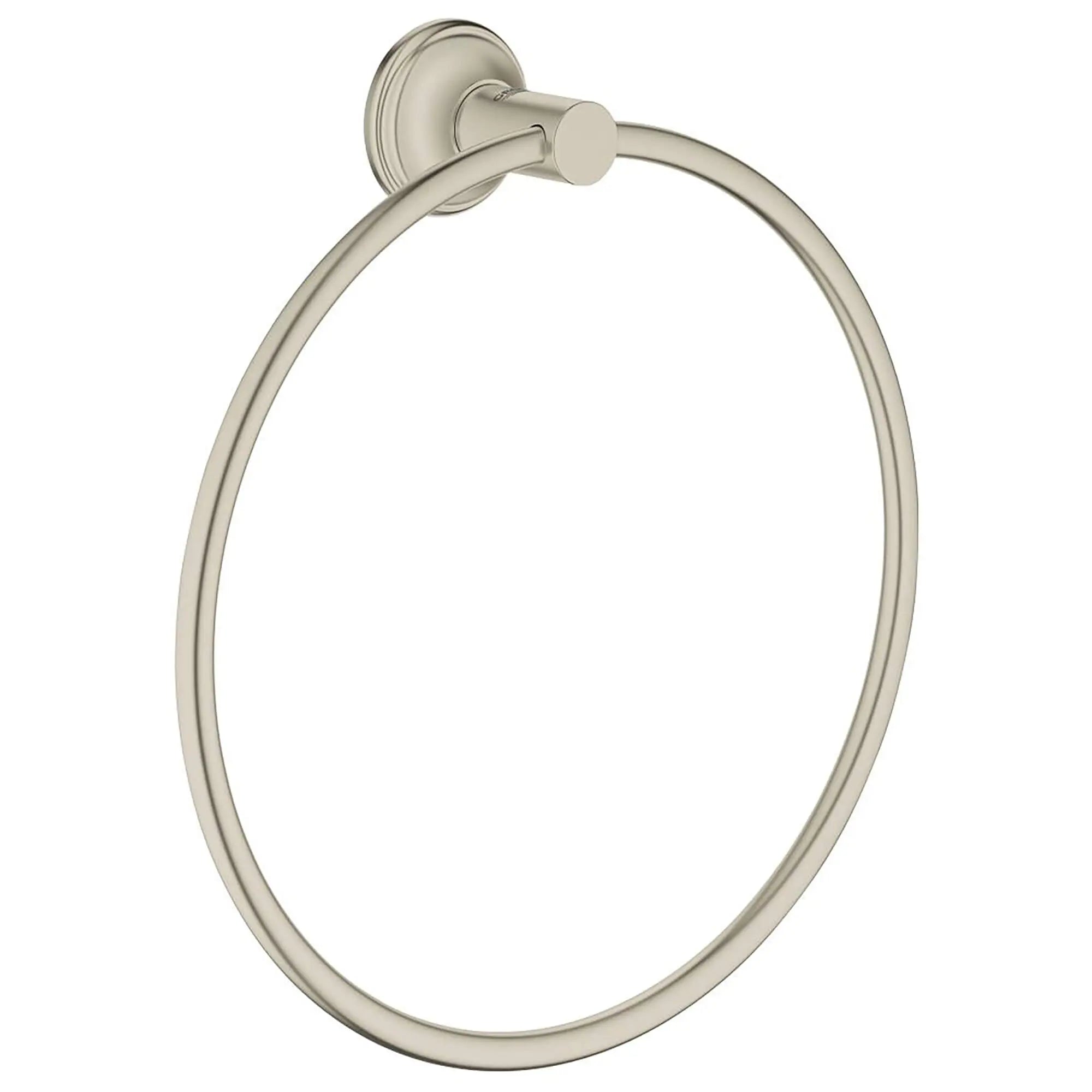 Porte-serviettes // NICKEL BROSSÉ INFINITYFINISH // 16071_40655EN0-Essentials_Authentic-Towel_Ring_0_CDNwebp.webp