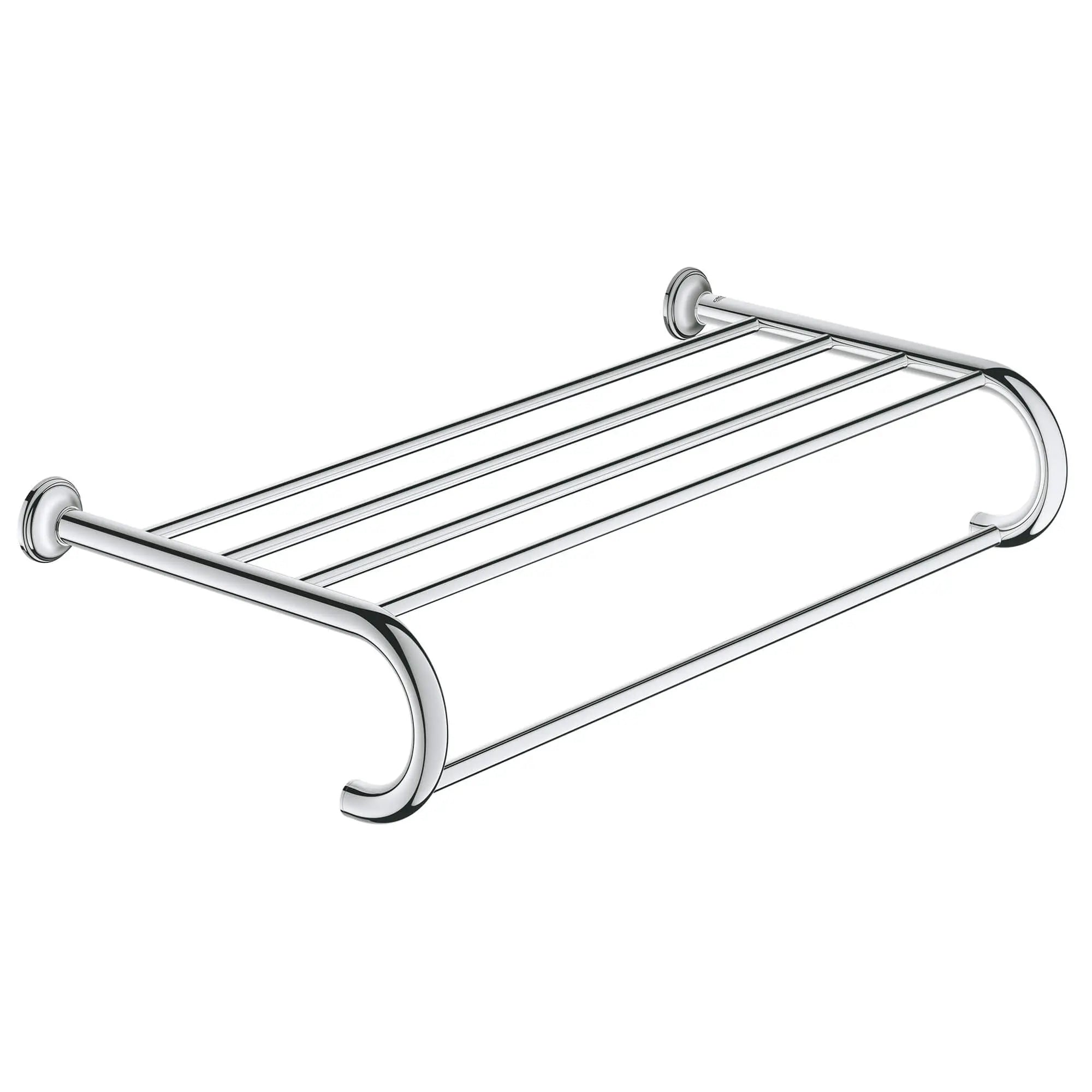 Essentials Authentic Porte-serviettes // CHROME STARLIGHT GROHE // 16091_40660001-essentials-authentic-multi-towel-rack-starlight-chrome_0_CDNwebp.webp