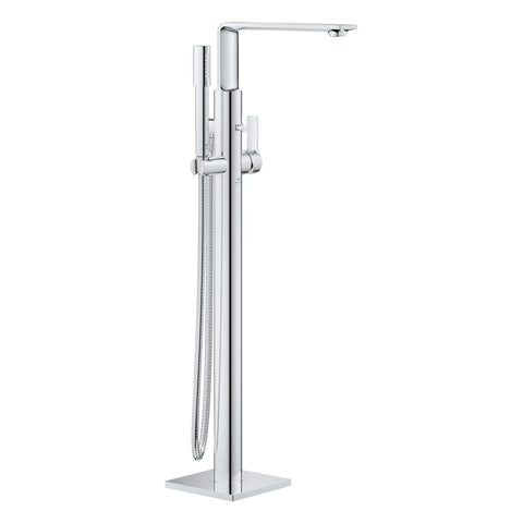Robinet de baignoire autoportante à poignée simple avec douchette 6,6 L/min (1,75 GPM) - Chrome StarLight GROHE