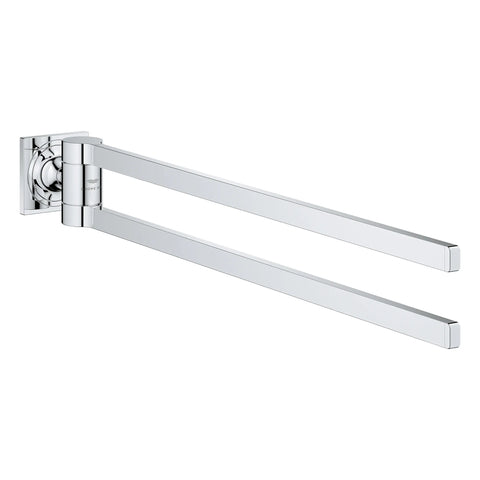 Porte-serviettes double de 24 po - Chrome StarLight GROHE