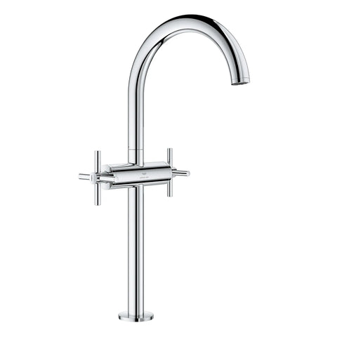 Robinet monotrou pour vasque, à deux poignée, à montage sur plan 4,5 L/min (1,2 gpm) - Chrome StarLight GROHE