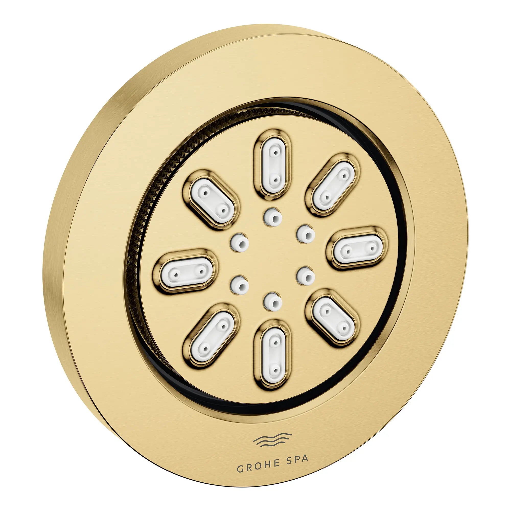 Jet de corps - 2 jets, 3,3 L/min (0,9 gpm) // AUBE FRAÎCHE BROSSÉ // 161366_Aqua_SiloRight_26844GN0_0001_Feb2023_0_CDNwebp.webp