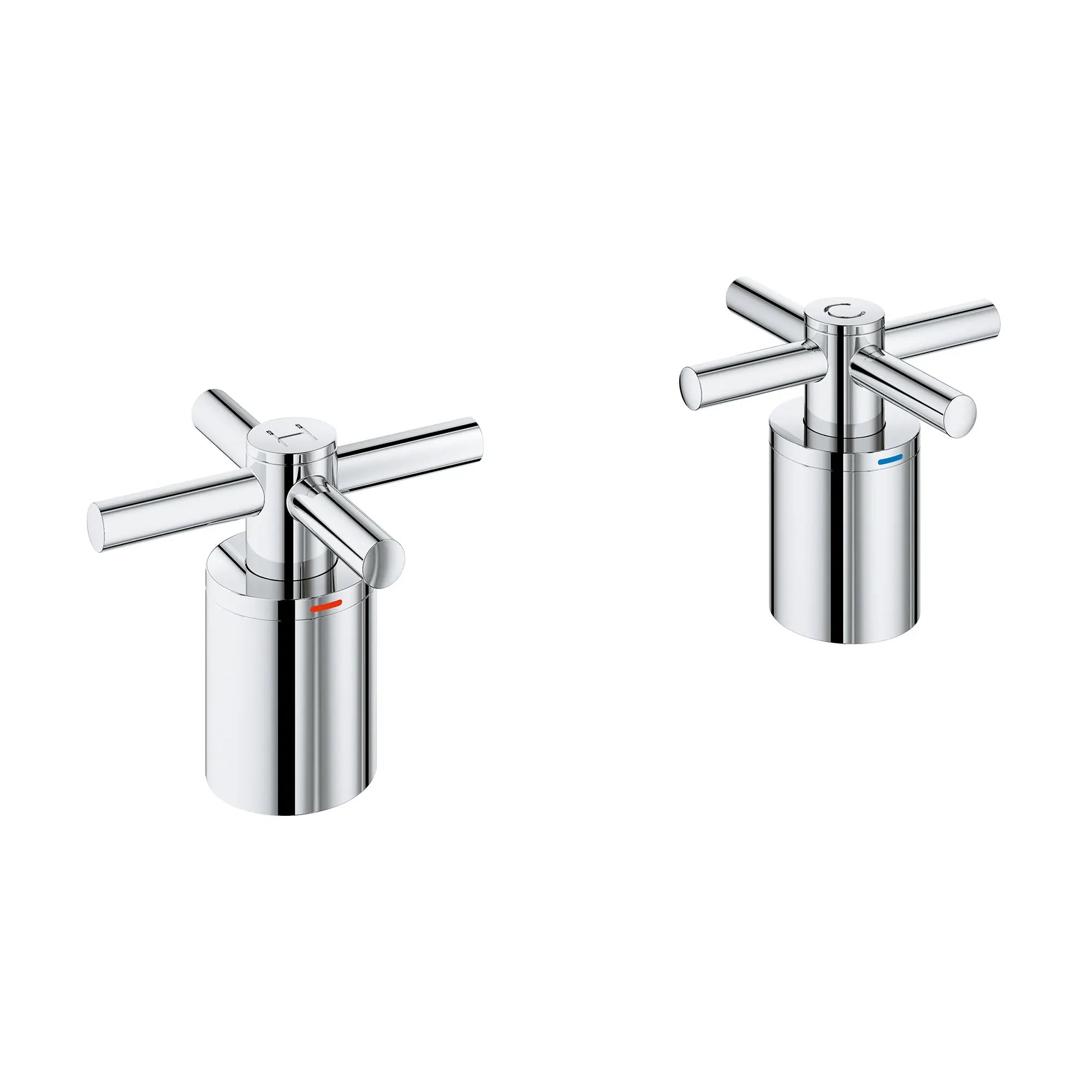 Poignées en croix (paire) // CHROME STARLIGHT GROHE // 161368_Atrio_SiloRight_14217000_0001_Feb2023_0_CDNwebp.webp