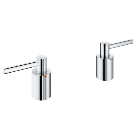 Poignées à levir (paire) pour bec de baignoire - Chrome StarLight GROHE