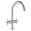 [21146000] Single Hole Two-Handle L-Size Bathroom Faucet, 1.2 GPM (4.5 L/min) - GROHE StarLight Chrome