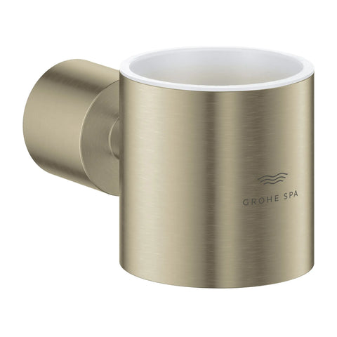 Support pour verre ou pompe à savon - Nickel brossé InfinityFinish