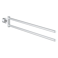 [40888000] Atrio 18-1/2" Double Towel Rail - GROHE StarLight Chrome