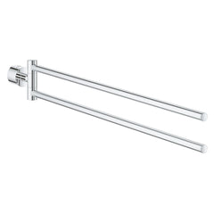 [40888000] Atrio 18-1/2" Double Towel Rail - GROHE StarLight Chrome