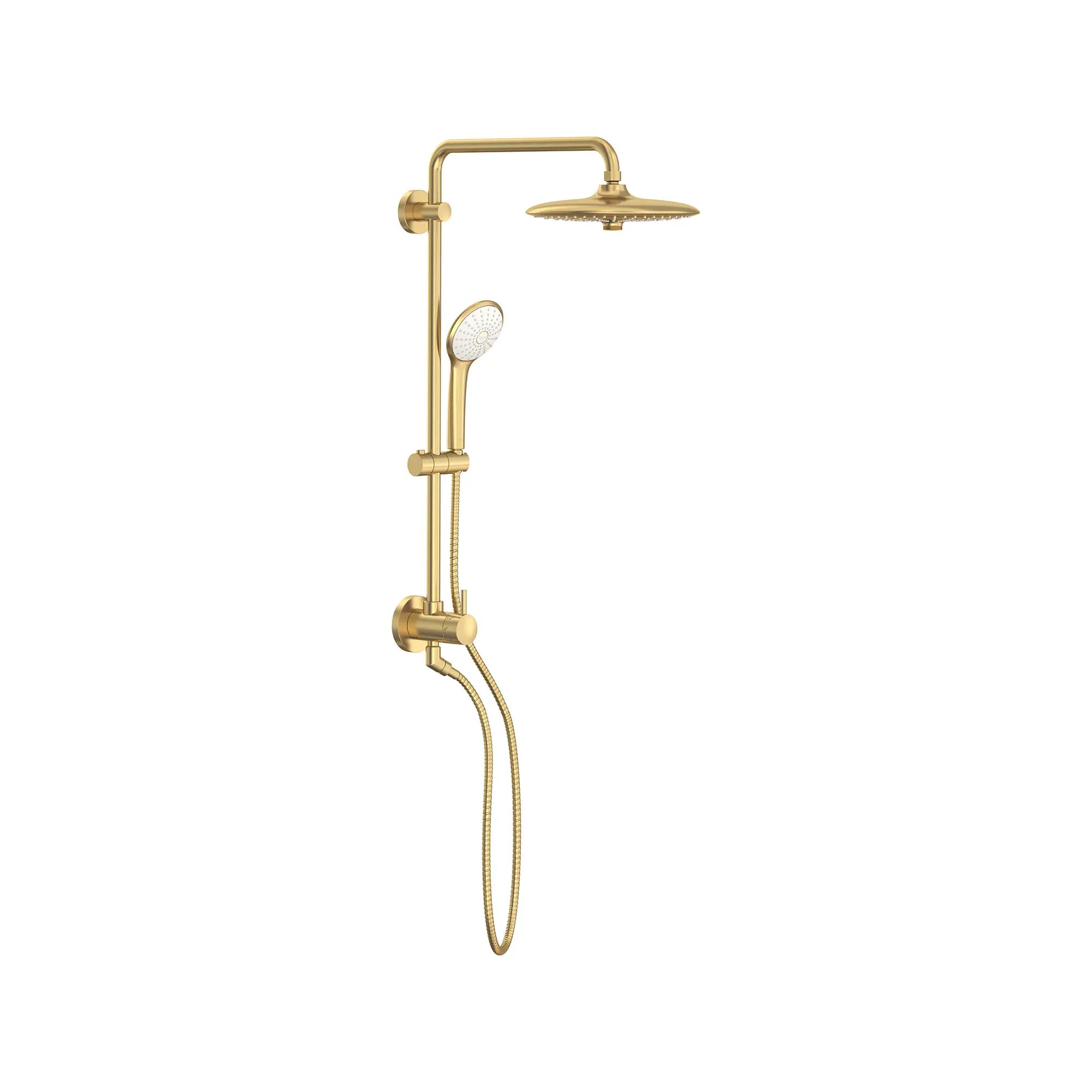 Système de douche 260 de 25 po, 9,5 L/min (2,5 gpm) // AUBE FRAÎCHE BROSSÉ // 161491_Retrofit_SiloRight_27867GN1_0001_Feb2023_0_CDNwebp.webp