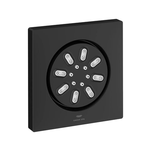 Jet de corps - 2 jets, 3,3 L/min (0,9 gpm) - Noir mat