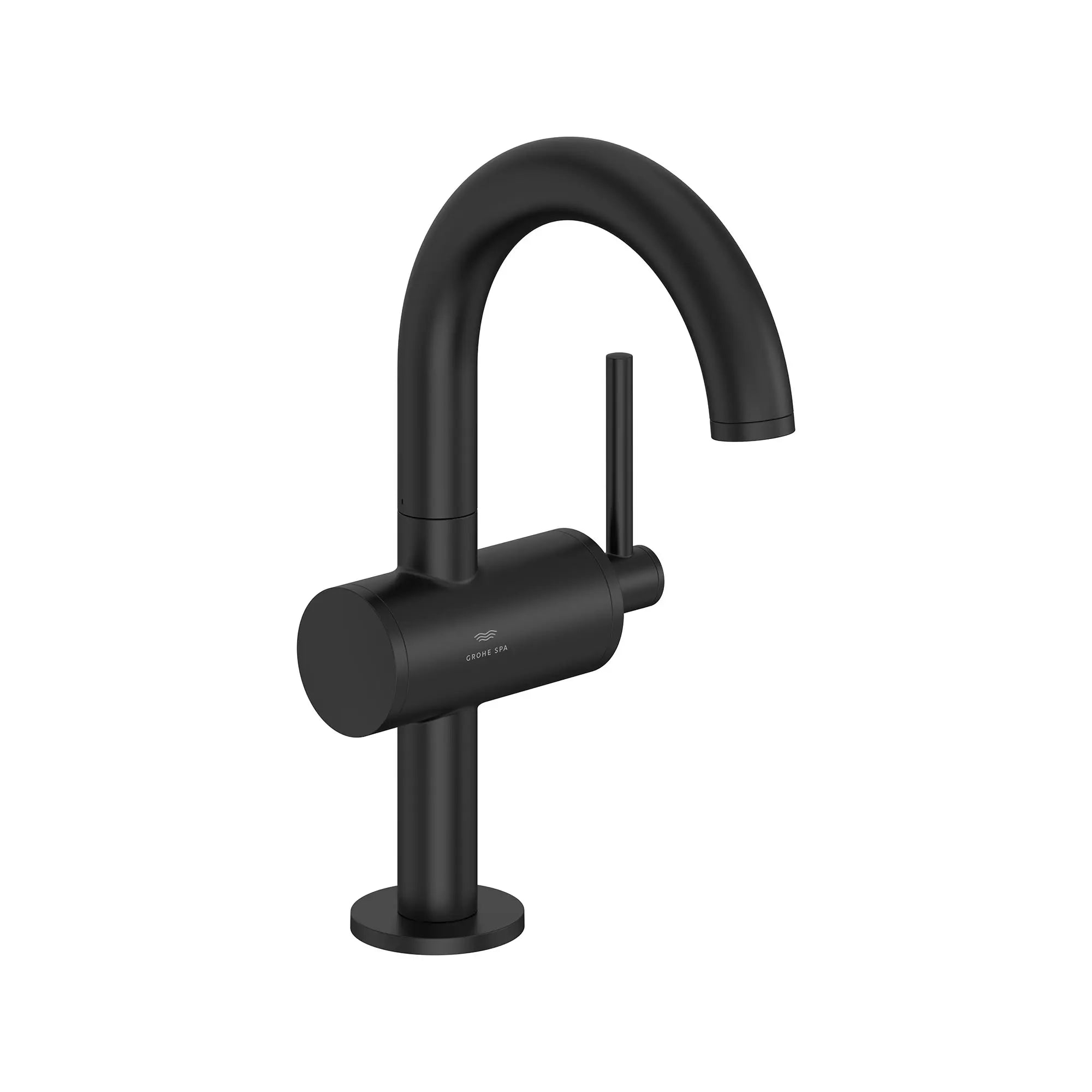 Grand robinet monotrou pour salle de bain, à poignée simple, 4,5 L/min (1,2 gpm) // NOIR MAT // 161577_Atrio_SiloRight_243512430_0001_Feb2023_0_CDNwebp.webp