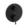 [243612430] Atrio Dual Function 2-Handle Thermostatic Valve Trim - Matte Black