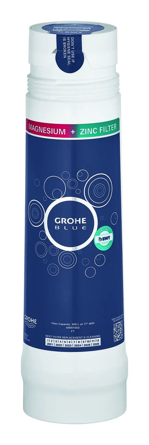 Filtre GROHE Blue magnésium + zinc - Sans fini
