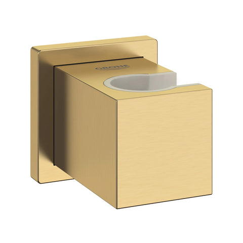 Porte-douchette mural - Aube fraîche brossé