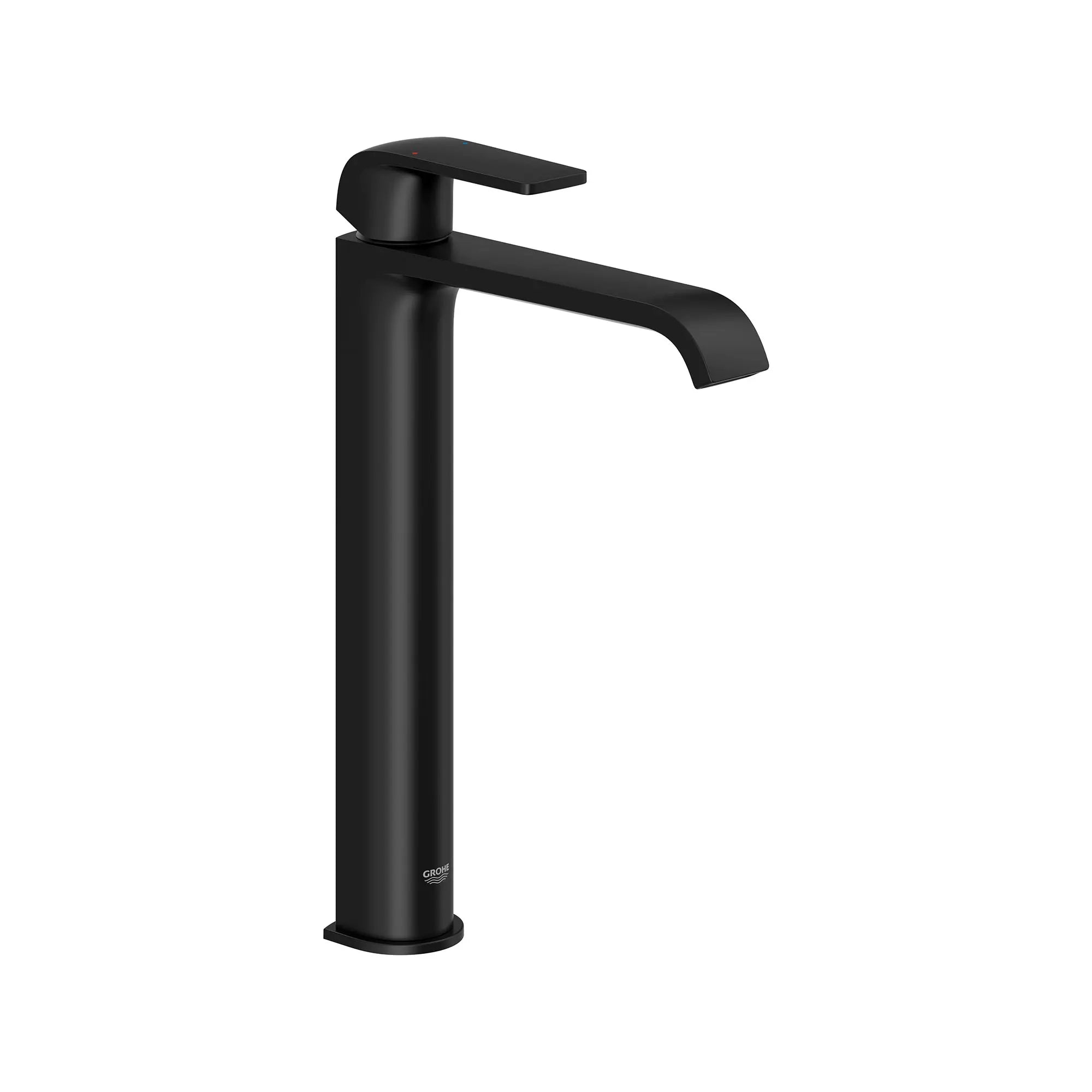 Robinet monotrou pour vasque, à poignée simple monté sur le tablier, 4,5 L/min (1,2 gpm) // NOIR MAT // 161654_Defined_SiloRight_238692430_0001_Feb2023_0_CDNwebp.webp