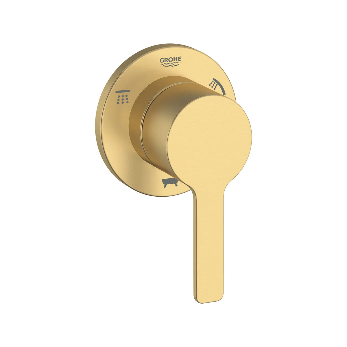 Garniture pour inverseur à 3 voies // AUBE FRAÎCHE BROSSÉ // 161693_Lineare_SiloRight_29215GN1_0001_Feb2023_0_CDNwebp_0c92a48d-311d-4d8f-82f1-8f48b53b30a3.webp
