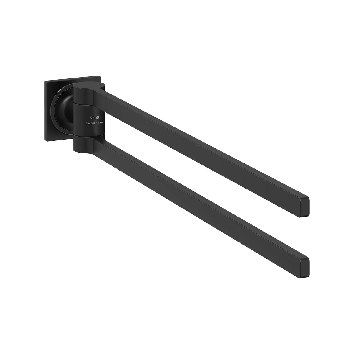 Porte-serviettes double de 24 po // NOIR MAT // 161699_Allure_SiloRight_403422431_0001_Feb2023_0_CDNwebp_76fb1781-1eea-4a5a-bae6-120201387e5a.webp