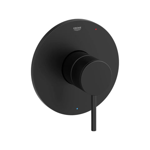 Garniture de robinet à pression équilibrée avec cartouche - Noir mat