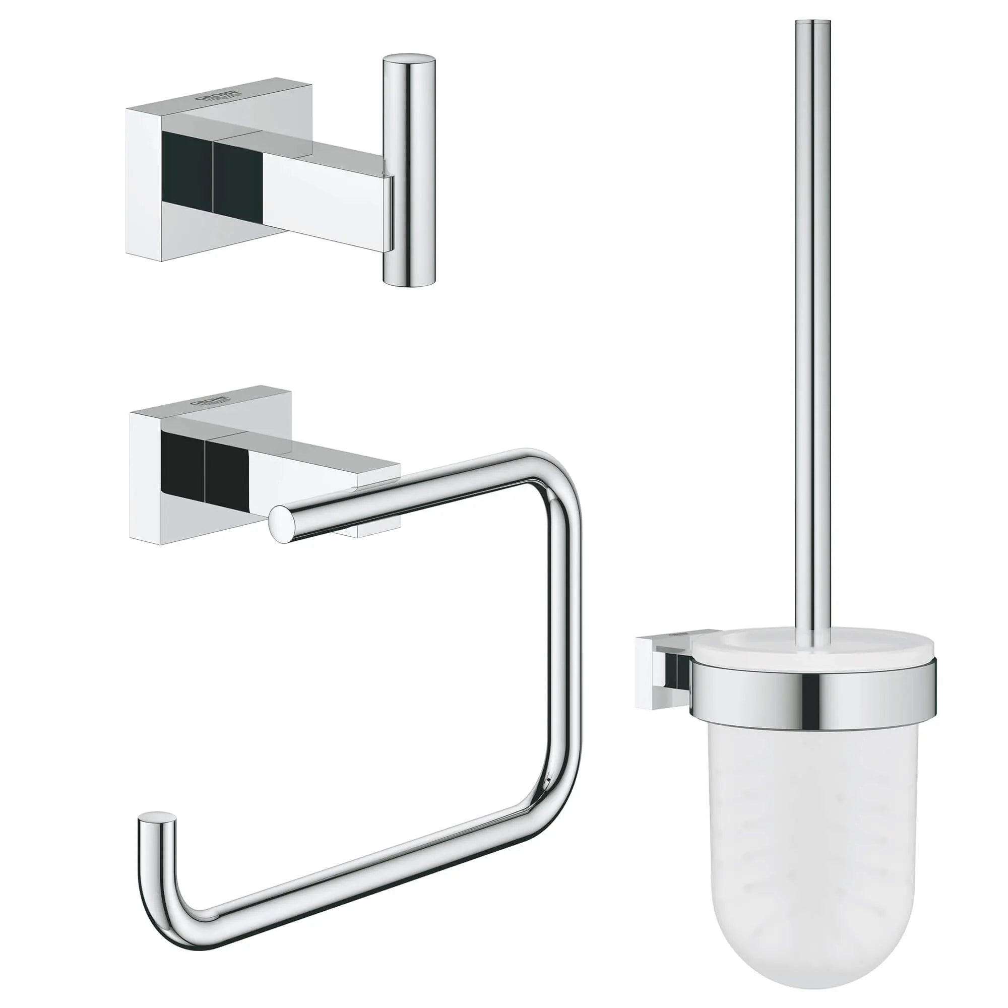Essentials Cube Ensemble d'accessoires 3 en 1 // CHROME STARLIGHT GROHE // 16180_40757001-essentials-cube-city-restroom-accessories-set-3-in-1-starlight-chrome_0_CDNwebp.webp