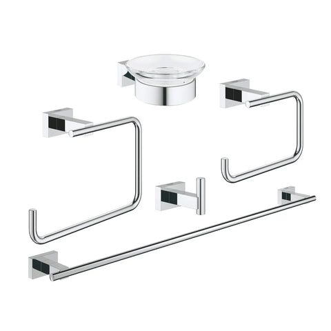 Ensemble d'accessoires 5 en 1 - Chrome StarLight GROHE