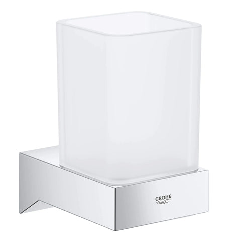 Selection Cube Gobelet en verre - Chrome StarLight GROHE