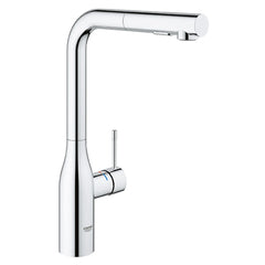 [30271000] Essence Single-Handle Pull-Out Kitchen Faucet Dual Spray 1.75 GPM (6.6 L/min) - GROHE StarLight Chrome