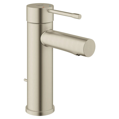 Robinet monotrou pour salle de bain, à poignée simple, taille P, 4,5 L/min (1,2 gpm) - Nickel brossé InfinityFinish
