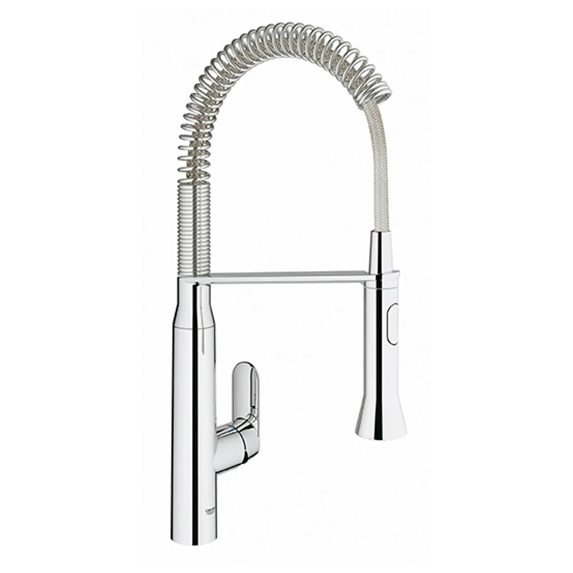 Robinet de cuisine moyen à poignée simple, semi-pro, à jet double, 6,6 L/min (1,75 gpm) // CHROME STARLIGHT GROHE // 162005_31380000_1_CDNwebp.webp
