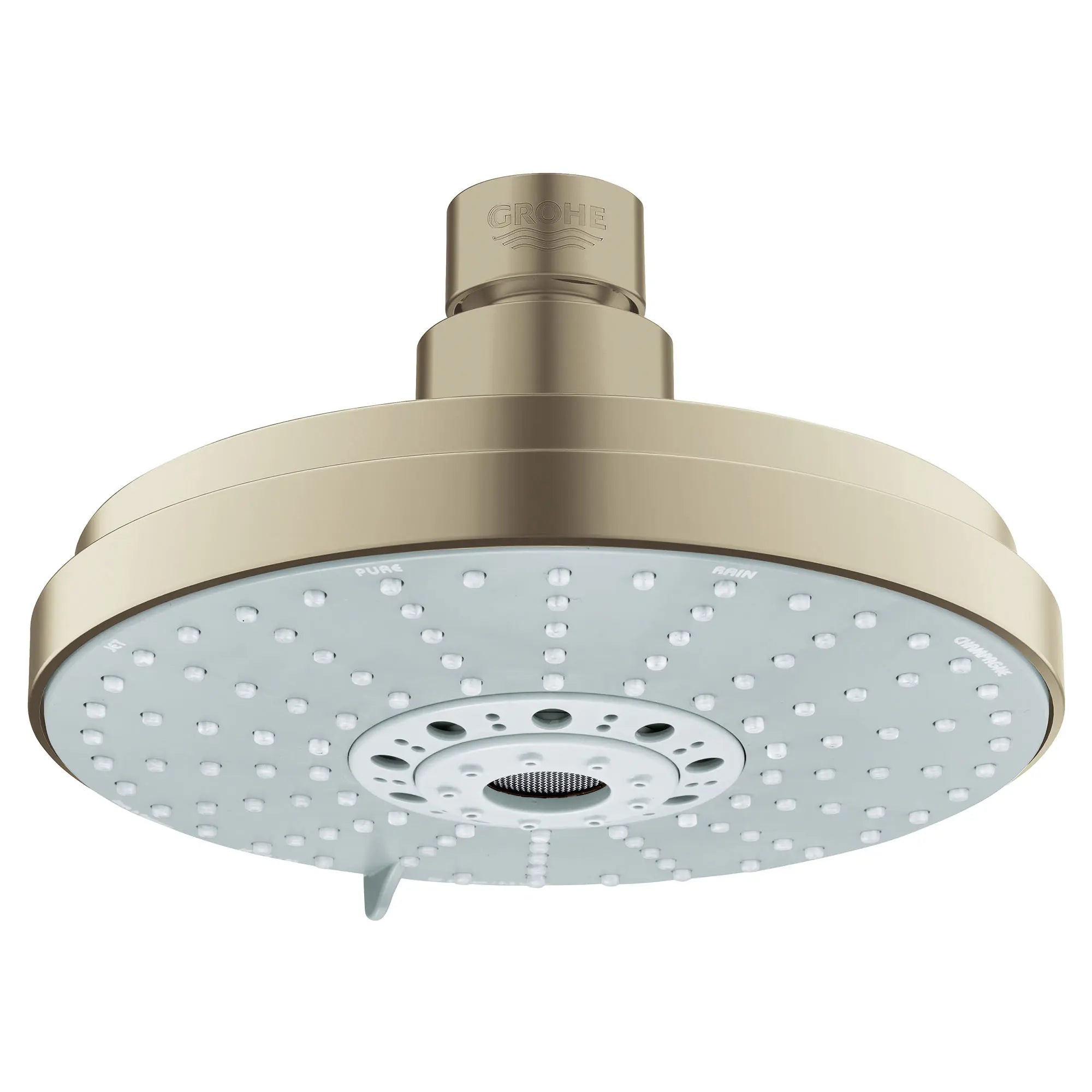 Pomme de douche 160, 6 ¼ po - 4 jets, 9,5 L/min (2,5 gpm) // NICKEL BROSSÉ INFINITYFINISH // 162024_27135EN0_0_CDNwebp.webp