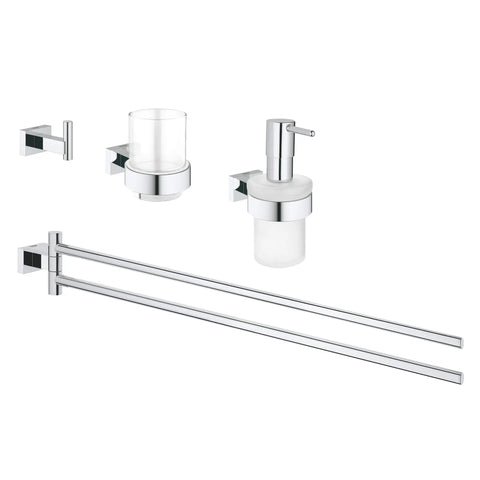 Ensemble d'accessoires 4 en 1 - Chrome StarLight GROHE