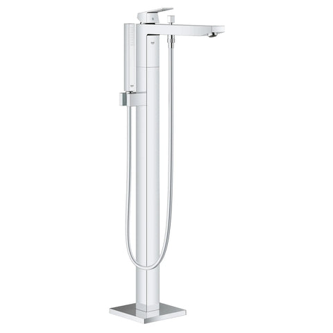 Robinet de baignoire autoportant à poignée simple avec douchette à 6,6 L/min (1,75 gpm) - Chrome StarLight GROHE
