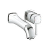 [19931ENA] 2-Handle Wall Mount Faucet 1.2 GPM - GROHE StarLight Chrome