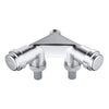 [41022000] Original was 1/2" Dual Simple Valve - GROHE StarLight Chrome